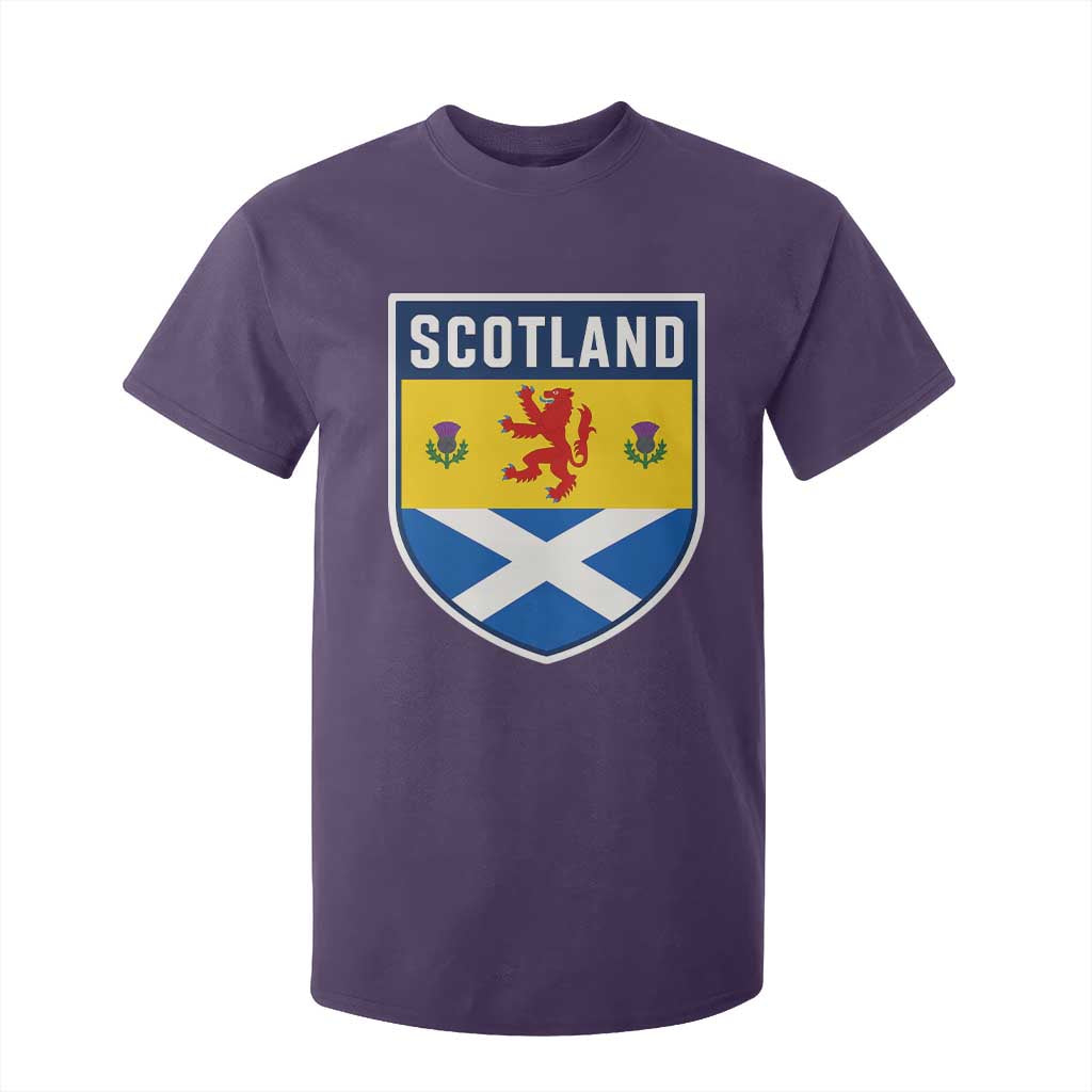 Scottish Rampant Lion Scotland Coat of Arms National Pride T Shirt For Kid