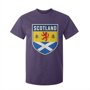Scottish Rampant Lion Scotland Coat of Arms National Pride T Shirt For Kid