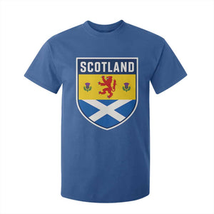 Scottish Rampant Lion Scotland Coat of Arms National Pride T Shirt For Kid