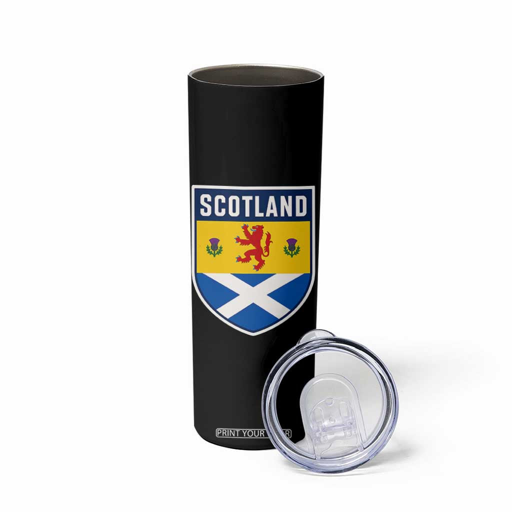 Scottish Rampant Lion Scotland Coat of Arms National Pride Skinny Tumbler TS11 Print Your Wear