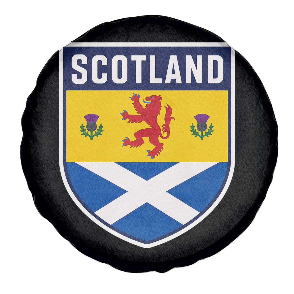 Scottish Rampant Lion Scotland Coat of Arms National Pride Spare Tire Cover TS11 Print Your Wear