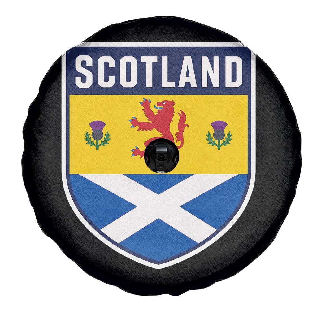 Scottish Rampant Lion Scotland Coat of Arms National Pride Spare Tire Cover TS11 Print Your Wear