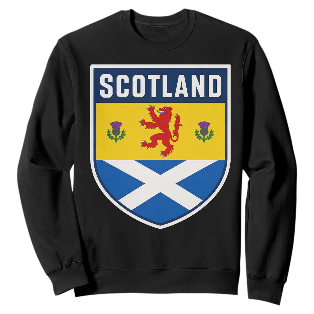 Scottish Rampant Lion Scotland Coat of Arms National Pride Sweatshirt