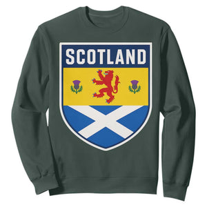 Scottish Rampant Lion Scotland Coat of Arms National Pride Sweatshirt