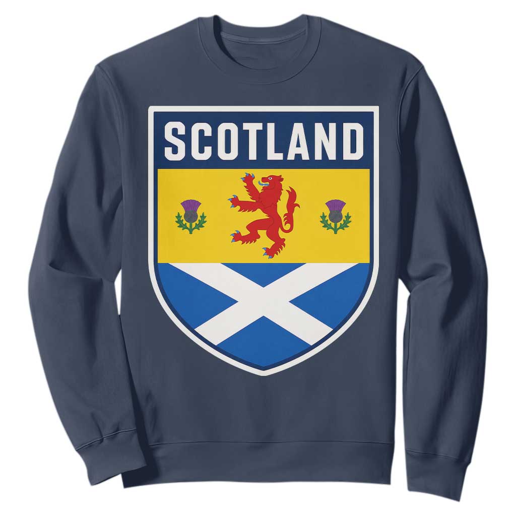 Scottish Rampant Lion Scotland Coat of Arms National Pride Sweatshirt