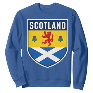 Scottish Rampant Lion Scotland Coat of Arms National Pride Sweatshirt