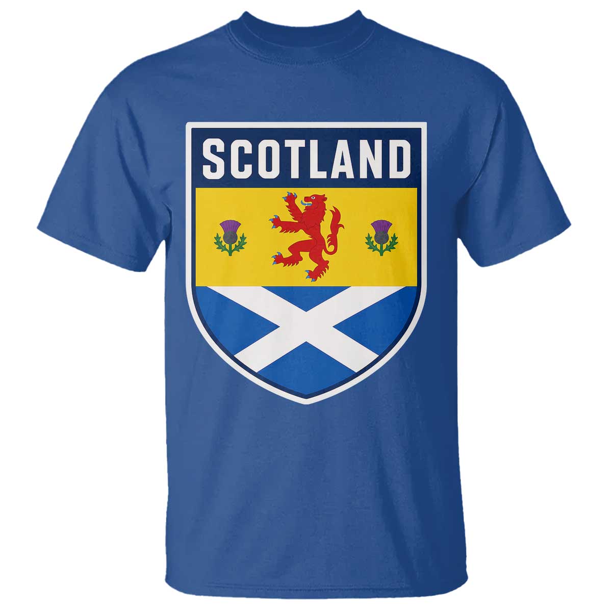 Scottish Rampant Lion Scotland Coat of Arms National Pride T Shirt