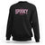 Funny Halloween Sweatshirt It's Spooky Season Pink Pumpkin Cute Cat TS11 Black Print Your Wear