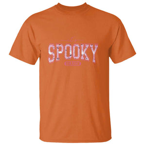 Funny Halloween T Shirt It's Spooky Season Pink Pumpkin Cute Cat TS11 Orange Print Your Wear