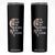 Native Americans Skinny Tumbler I'm Not As White As I Look Vintage Wolf Dreamcatcher TS11 Black Print Your Wear