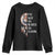 Native Americans Youth Sweatshirt I'm Not As White As I Look Vintage Wolf Dreamcatcher TS11 Black Print Your Wear