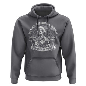 Cherokee Tribe Hoodie Native American Indian Pride Respect Axe TS11 Charcoal Print Your Wear