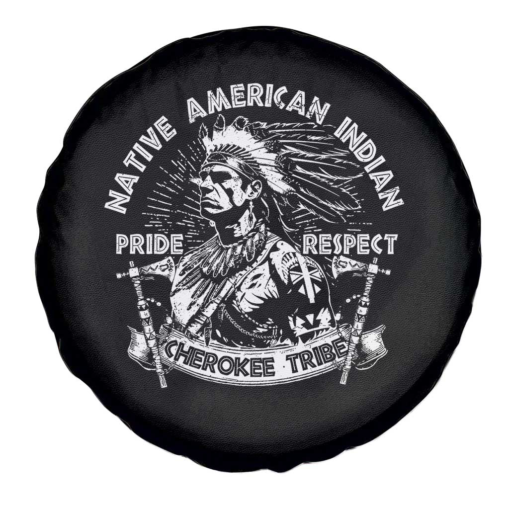 Cherokee Tribe Spare Tire Cover Native American Indian Pride Respect Axe TS11 Print Your Wear