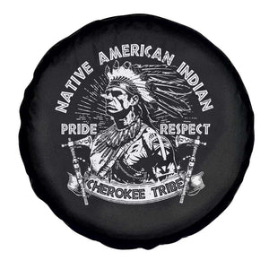 Cherokee Tribe Spare Tire Cover Native American Indian Pride Respect Axe TS11 Print Your Wear