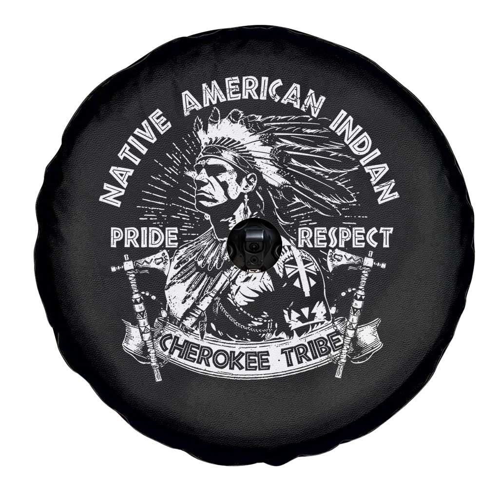 Cherokee Tribe Spare Tire Cover Native American Indian Pride Respect Axe TS11 Print Your Wear