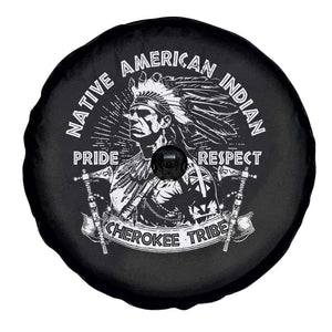 Cherokee Tribe Spare Tire Cover Native American Indian Pride Respect Axe TS11 Print Your Wear