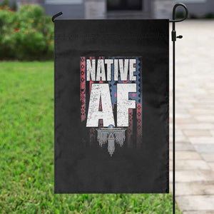 Native American Indian Garden Flag Native AF Indigenous Vintage Thunderbird TS11 Print Your Wear
