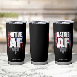 Native American Indian Tumbler Cup Native AF Indigenous Vintage Thunderbird TS11 Print Your Wear