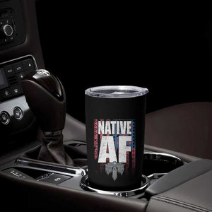 Native American Indian Tumbler Cup Native AF Indigenous Vintage Thunderbird TS11 Print Your Wear