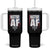 Native American Indian Tumbler With Handle Native AF Indigenous Vintage Thunderbird TS11 One Size: 40 oz Black Print Your Wear