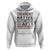 Native American Indian Hoodie Native AF Vintage Beadwork Indigenous Pride TS11 White Print Your Wear