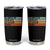 Afro Latina Tumbler Cup Educated Powerful Proud Hispanic Heritage Month TS11 Black Print Your Wear