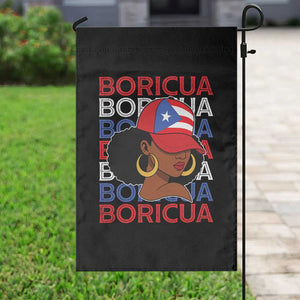 Puerto Rico Boricua Girl Proud Puerto Rican Hispanic Heritage Garden Flag TS11 Print Your Wear