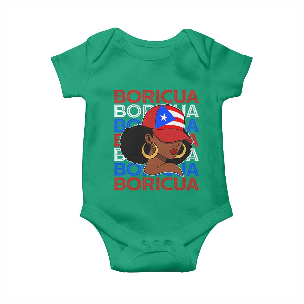 Puerto Rico Boricua Girl Proud Puerto Rican Hispanic Heritage Baby Onesie TS11 Irish Green Print Your Wear