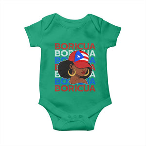 Puerto Rico Boricua Girl Proud Puerto Rican Hispanic Heritage Baby Onesie TS11 Irish Green Print Your Wear
