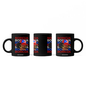 Puerto Rico Boricua Girl Proud Puerto Rican Hispanic Heritage Coffee Mug TS11 Print Your Wear