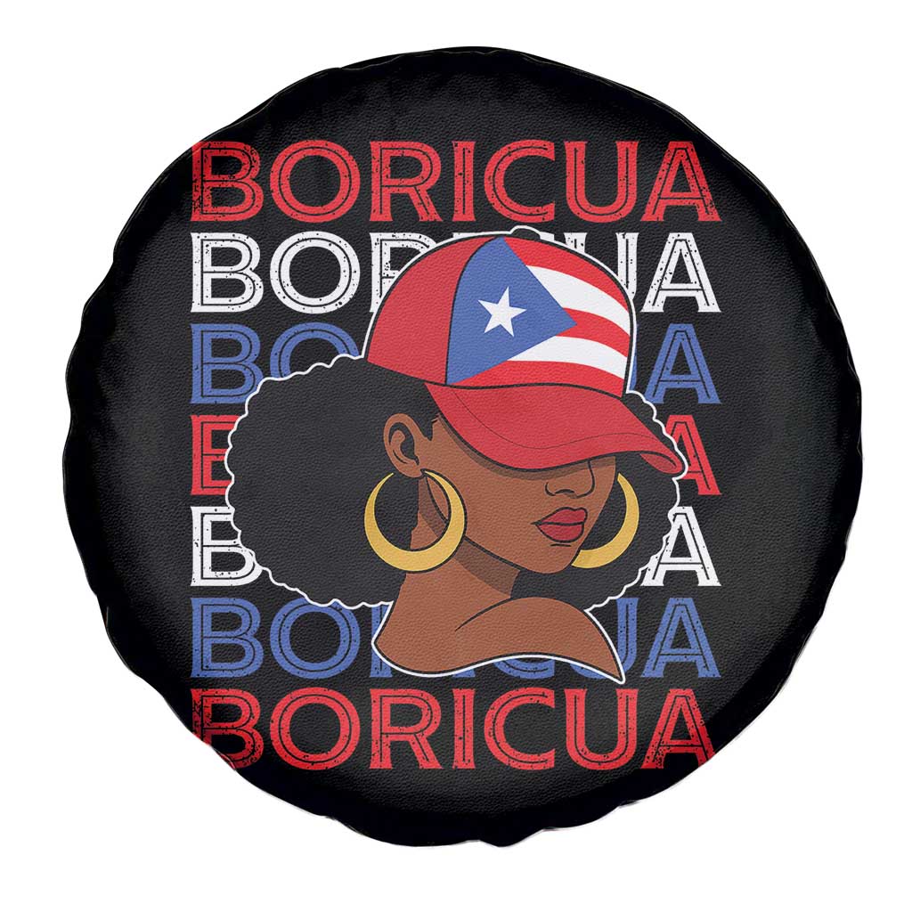 Puerto Rico Boricua Girl Proud Puerto Rican Hispanic Heritage Spare Tire Cover TS11 Print Your Wear