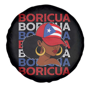 Puerto Rico Boricua Girl Proud Puerto Rican Hispanic Heritage Spare Tire Cover TS11 Print Your Wear