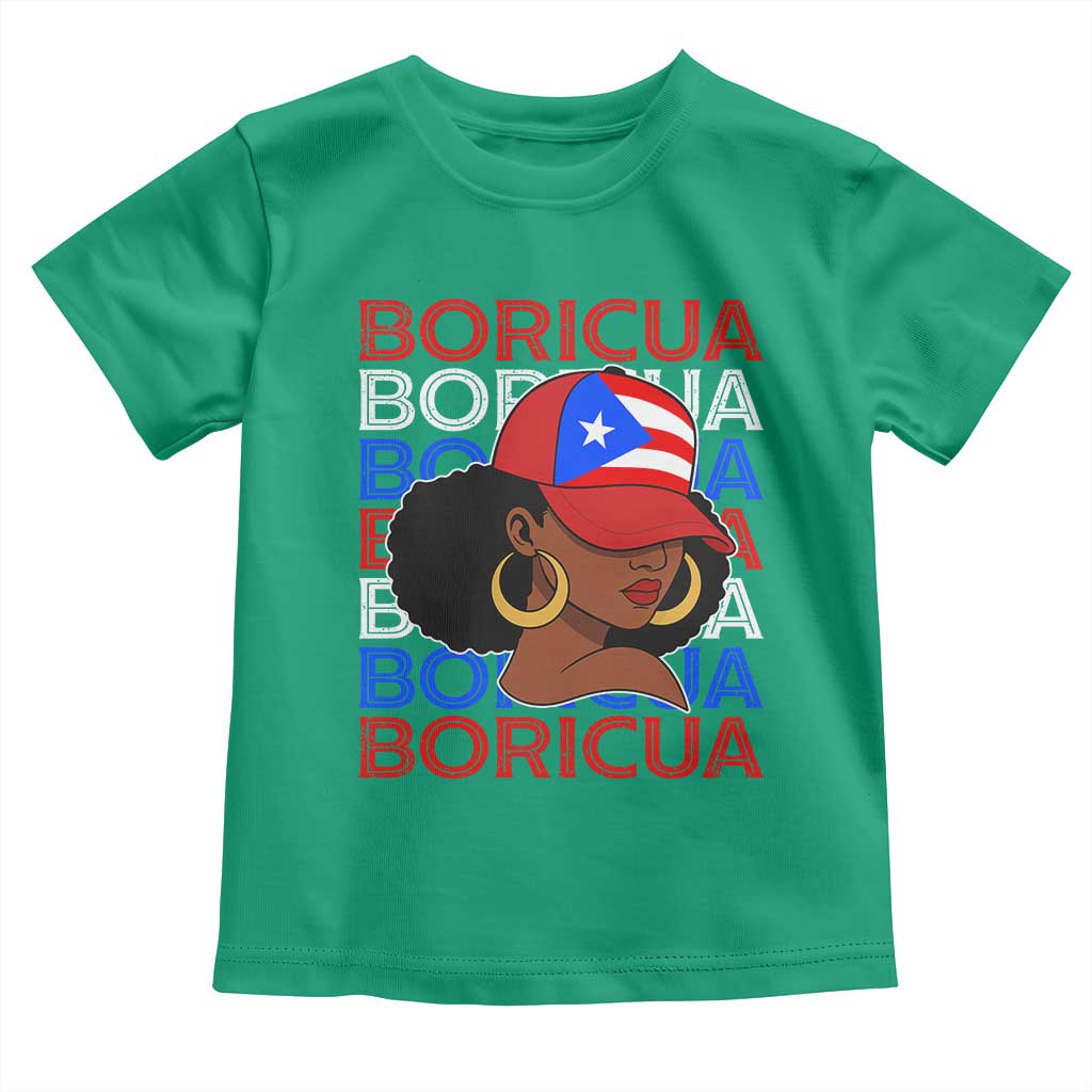 Puerto Rico Boricua Girl Proud Puerto Rican Hispanic Heritage Toddler T Shirt TS11 Irish Green Print Your Wear