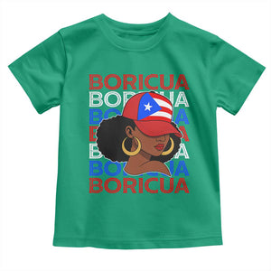 Puerto Rico Boricua Girl Proud Puerto Rican Hispanic Heritage Toddler T Shirt TS11 Irish Green Print Your Wear