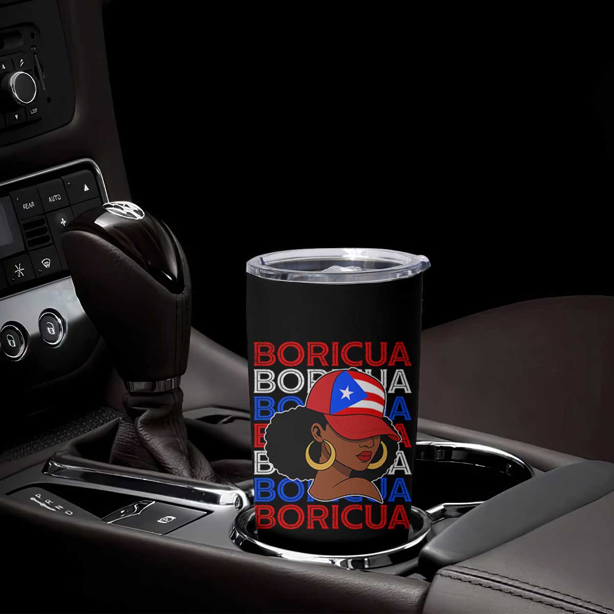 Puerto Rico Boricua Girl Proud Puerto Rican Hispanic Heritage Tumbler Cup TS11 Print Your Wear