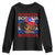 Puerto Rico Boricua Girl Proud Puerto Rican Hispanic Heritage Youth Sweatshirt TS11 Black Print Your Wear