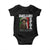 Emiliano Zapata Baby Onesie Better To Die On Your Feet Than Live On Your Knees Mexican Revolution TS11 Black Print Your Wear