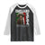 Emiliano Zapata Raglan Shirt Better To Die On Your Feet Than Live On Your Knees Mexican Revolution - Print Your Wear