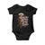 Emiliano Zapata Baby Onesie Mejor Morir De Pie Que Vivir Toda Una Vida Arrodillado TS11 Black Print Your Wear