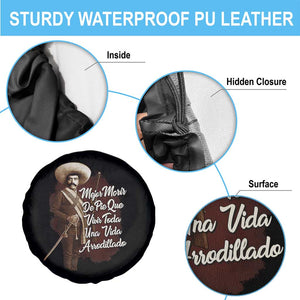 Emiliano Zapata Spare Tire Cover Mejor Morir De Pie Que Vivir Toda Una Vida Arrodillado TS11 Print Your Wear