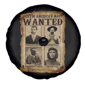 Latin America's Most Wanted Revolution Latino Hispanic Heritage Spare Tire Cover Wanted Sign TS11 Print Your Wear