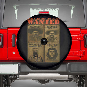 Latin America's Most Wanted Spare Tire Cover Mexican Revolution Latino Hispanic Heritage TS11 Black Print Your Wear