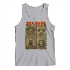 Latin America's Most Wanted Tank Top Mexican Revolution Latino Hispanic Heritage TS11 Athletic Heather Print Your Wear