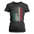Mexican American Flag Mexican Roots Mexico America T Shirt For Women - Print Your Wear