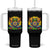 Tie Dye Frog Peace Sign Hippie Sunflower Tumbler With Handle TS11 One Size: 40 oz Black Print Your Wear