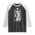 Pedro Albizu Campos Raglan Shirt El Maestro Black Puerto Rico Flag - Print Your Wear
