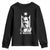 Pedro Albizu Campos Youth Sweatshirt El Maestro Black Puerto Rico Flag TS11 Black Print Your Wear