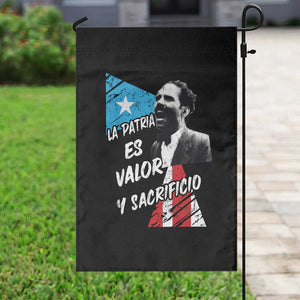 Pedro Albizu Campos Garden Flag La Patria Es Valor Y Sacrificio Puerto Rican Leader TS11 Print Your Wear