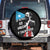 Pedro Albizu Campos Spare Tire Cover La Patria Es Valor Y Sacrificio Puerto Rican Leader TS11 No hole Black Print Your Wear