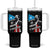 Pedro Albizu Campos Tumbler With Handle La Patria Es Valor Y Sacrificio Puerto Rican Leader TS11 One Size: 40 oz Black Print Your Wear